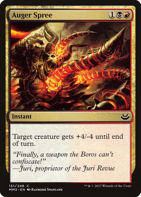 Auger Spree - Modern Masters 2017