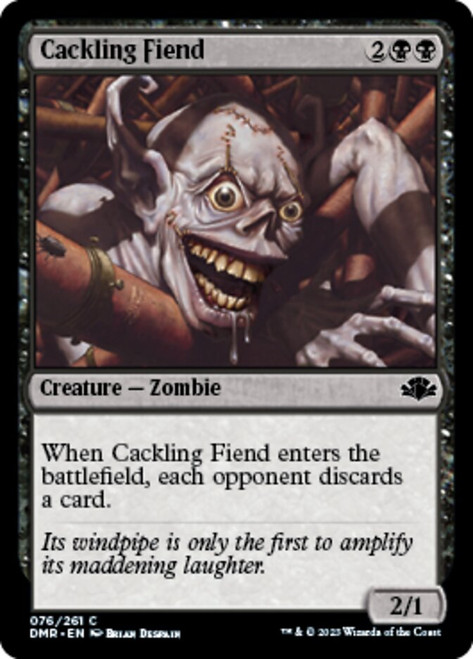 Cackling Fiend - Dominaria Remastered