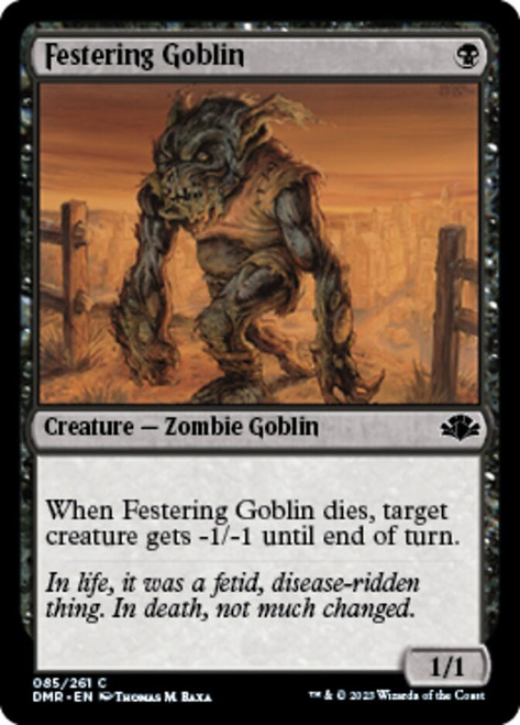 Festering Goblin - Dominaria Remastered