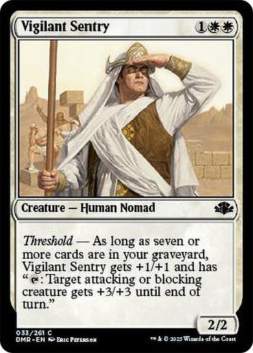 Vigilant Sentry - Dominaria Remastered