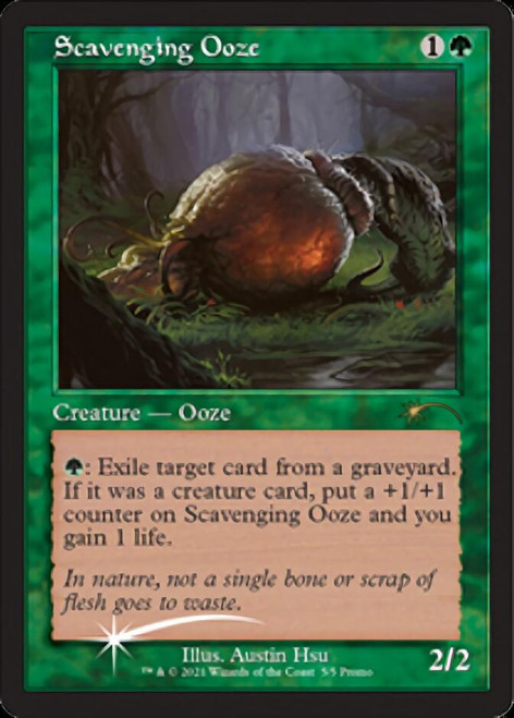 Scavenging Ooze (Love Your LGS) (Retro Frame) Foil Scavenging Ooze (Love Your LGS) (Retro Frame) Foil