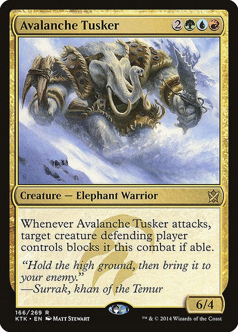 Avalanche Tusker - Khans of Tarkir [F]