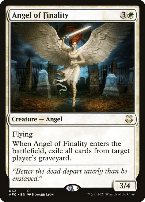 Angel of Finality - Adventures in the Forgotten Realms Commander