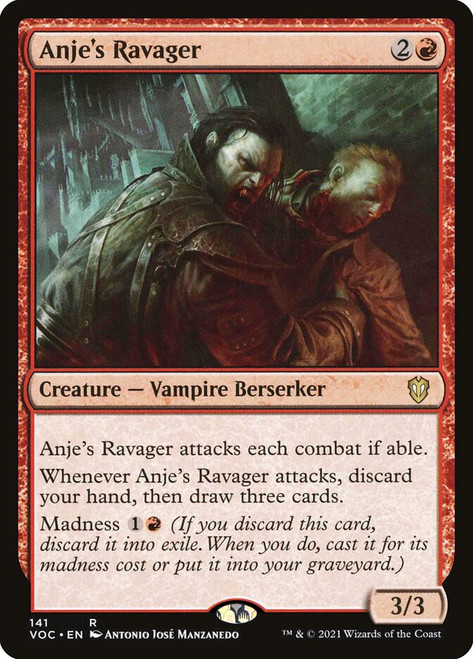 Anje's Ravager - Innistrad: Crimson Vow Commander
