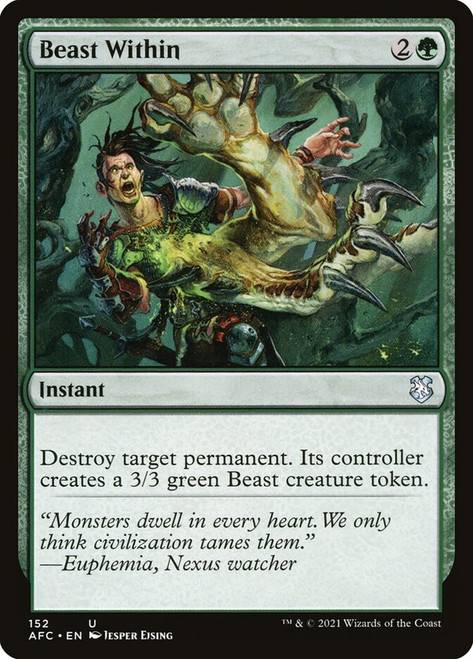 Beast Within - Adventures in the Forgotten Realms Commander