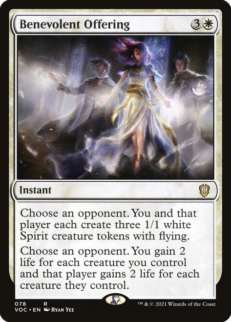 Benevolent Offering - Innistrad: Crimson Vow Commander