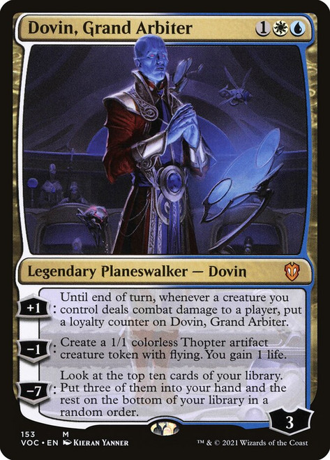 Dovin, Grand Arbiter - Innistrad: Crimson Vow Commander