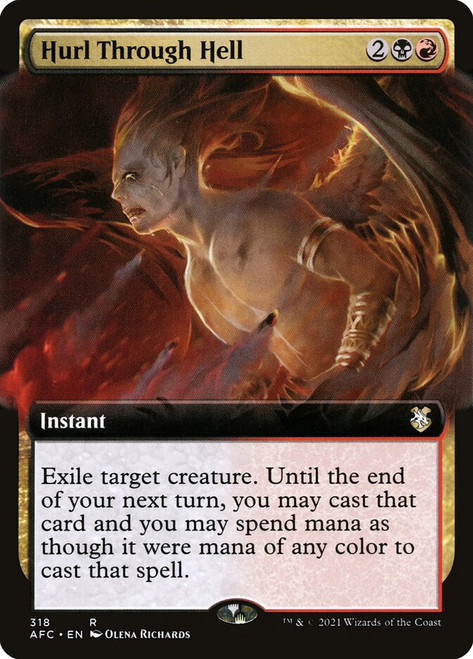 Hurl Through Hell - Adventures in the Forgotten Realms Commander: Extended Arts