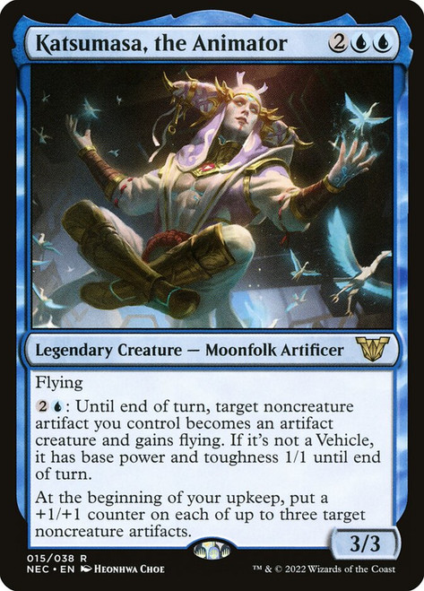 Katsumasa, the Animator - Kamigawa: Neon Dynasty Commander