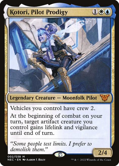 Kotori, Pilot Prodigy - Kamigawa: Neon Dynasty Commander [F]