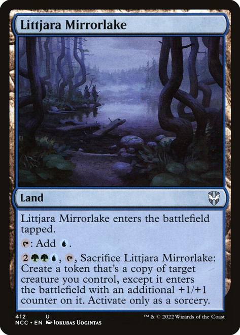Littjara Mirrorlake - Streets of New Capenna Commander