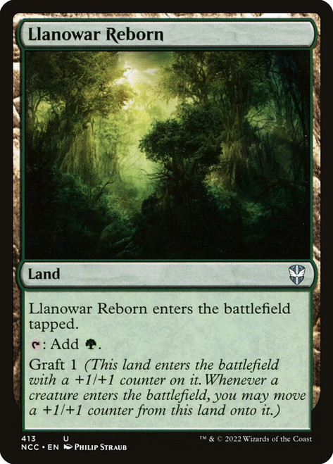 Llanowar Reborn - Streets of New Capenna Commander