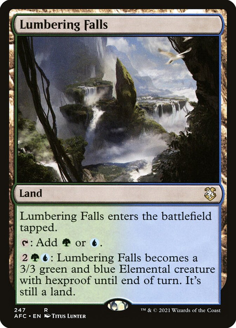Lumbering Falls - Adventures in the Forgotten Realms Commander