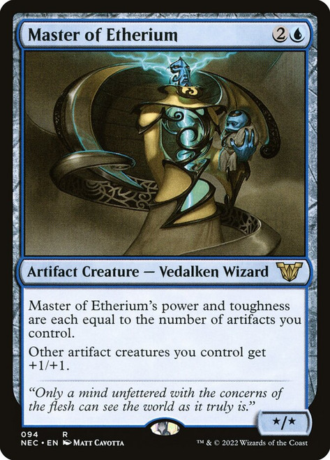 Master of Etherium - Kamigawa: Neon Dynasty Commander