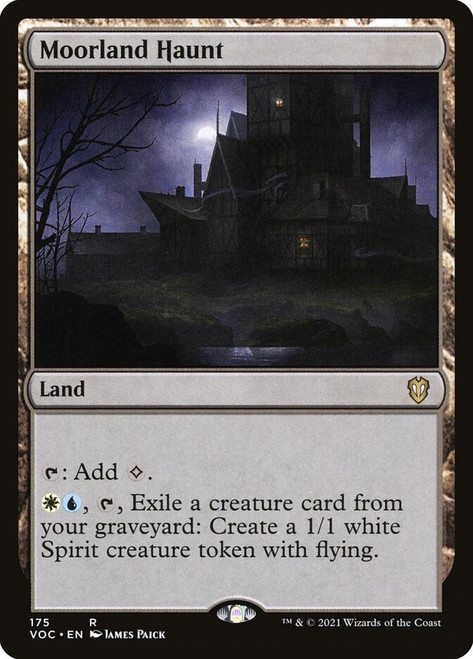 Moorland Haunt - Innistrad: Crimson Vow Commander Moorland Haunt - Innistrad: Crimson Vow Commander
