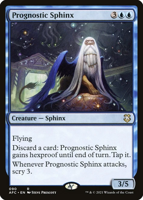 Prognostic Sphinx - Adventures in the Forgotten Realms Commander