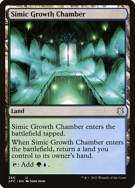 Simic Growth Chamber - Adventures in the Forgotten Realms Commander