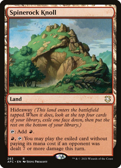 Spinerock Knoll - Adventures in the Forgotten Realms Commander