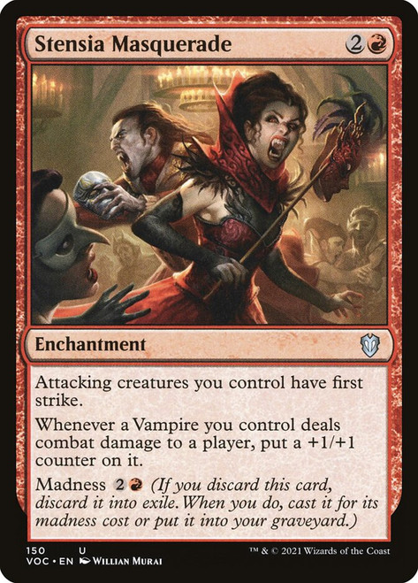 Stensia Masquerade - Innistrad: Crimson Vow Commander Stensia Masquerade - Innistrad: Crimson Vow Commander