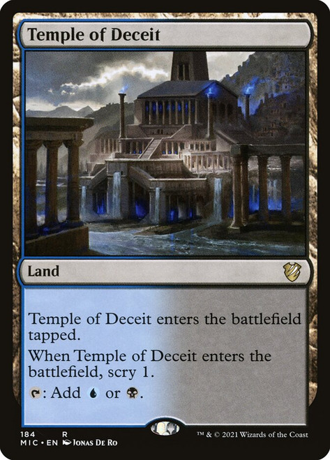 Temple of Deceit - Innistrad: Midnight Hunt Commander