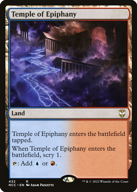 Temple of Epiphany - Streets of New Capenna Commander