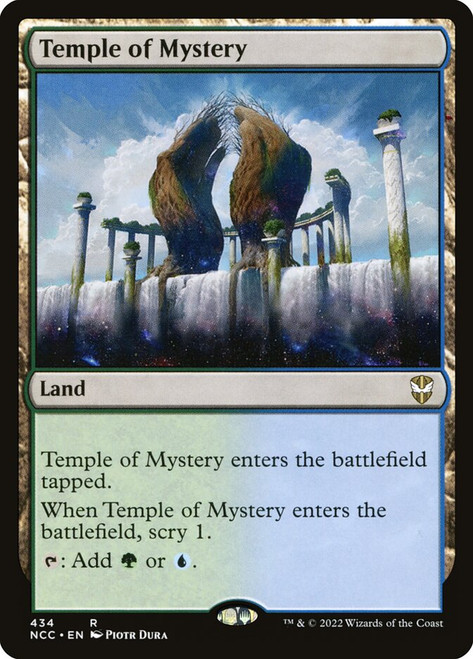 Temple of Mystery - Streets of New Capenna Commander