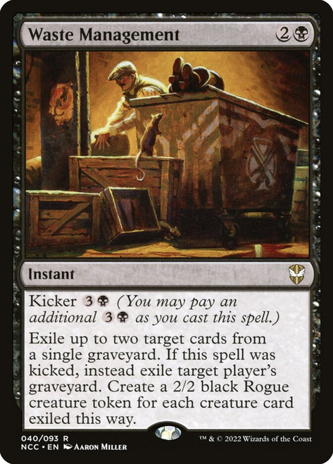 Waste Management - Streets of New Capenna Commander