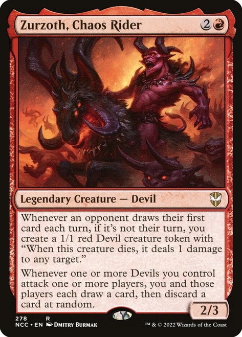 Zurzoth, Chaos Rider - Streets of New Capenna Commander