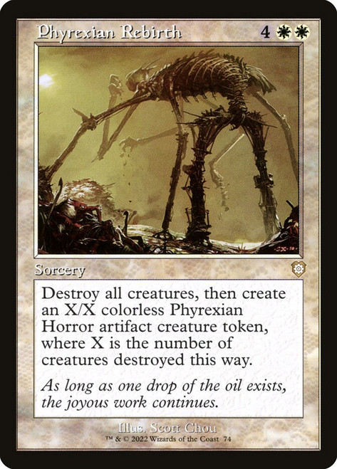 Phyrexian Rebirth - The Brother's War Commander
