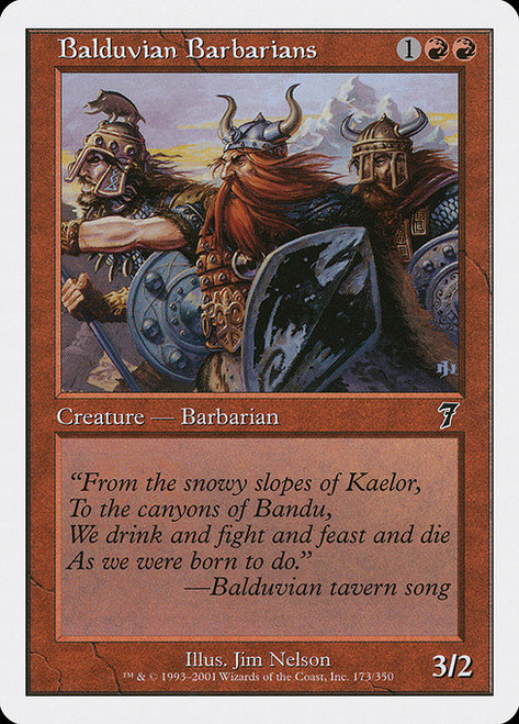 Balduvian Barbarians - 7th Edition
