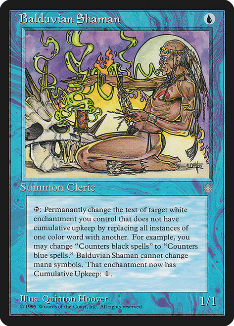 Balduvian Shaman - Ice Age