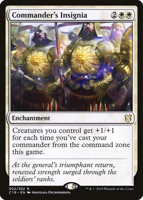 Commander's Insignia - Commander 2019 Commander's Insignia - Commander 2019