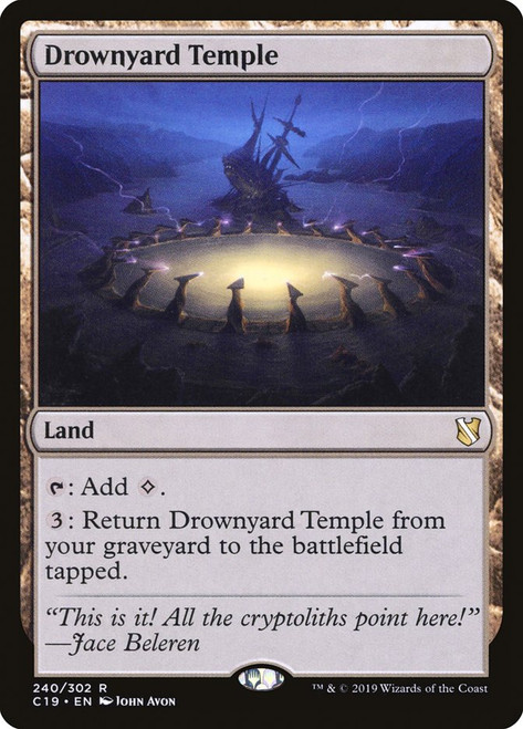 Drownyard Temple - Commander 2019 Drownyard Temple - Commander 2019