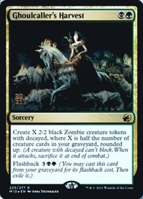 Ghoulcaller's Harvest - Innistrad: Midnight Hunt Prerelease Promo [F]