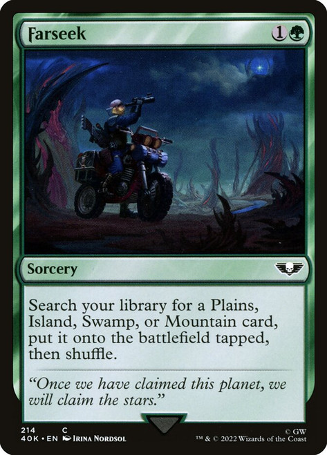 Farseek - Warhammer 40K Commander