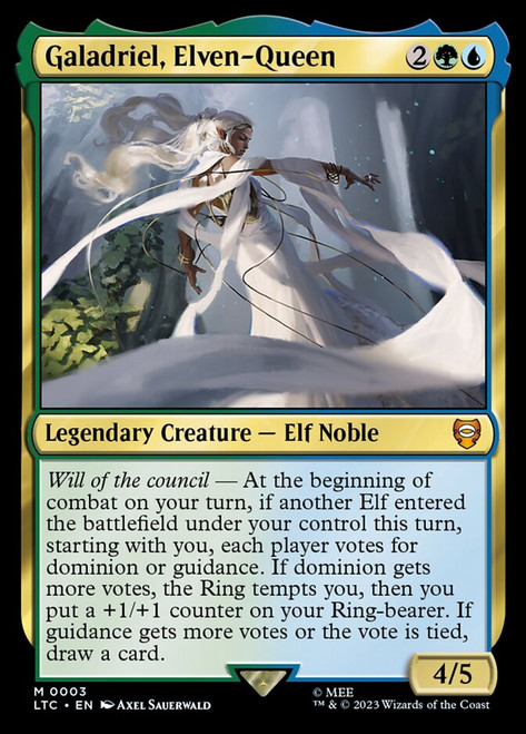 Galadriel, Elven-Queen - The Lord of the Rings: Tales of Middle-Earth Commander