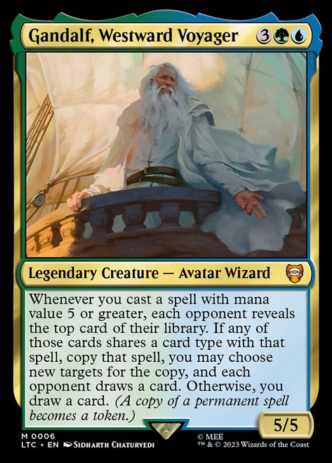 Gandalf, Westward Voyager - The Lord of the Rings: Tales of Middle-Earth Commander