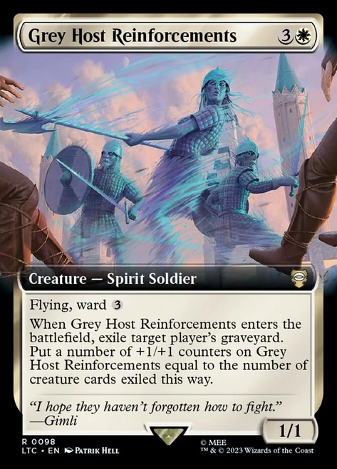Grey Host Reinforcements - The Lord of the Rings: Tales of Middle-Earth Commander: Extended Arts