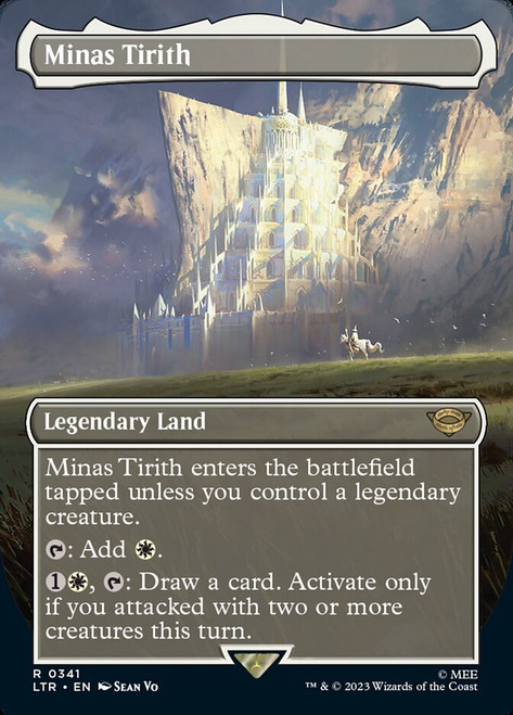 Minas Tirith - The Lord of the Rings: Tales of Middle-Earth: Borderless