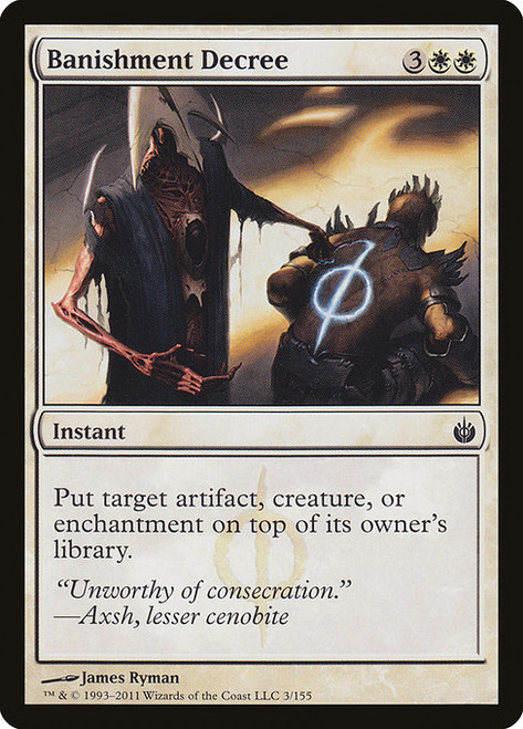 Banishment Decree - Mirrodin Besieged