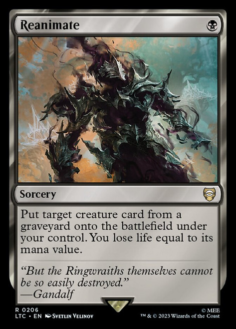 Reanimate - The Lord of the Rings: Tales of Middle-Earth Commander