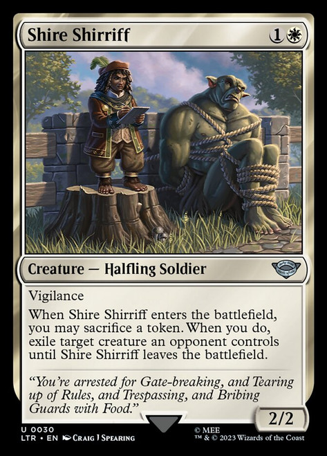 Shire Shirriff - The Lord of the Rings: Tales of Middle-Earth