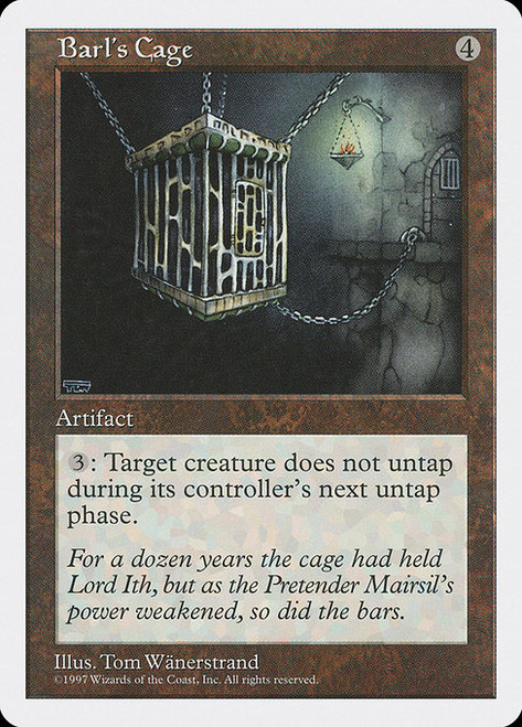 Barl's Cage - 5th Edition