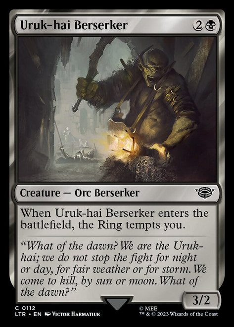 Uruk-hai Berserker - The Lord of the Rings: Tales of Middle-Earth [F]