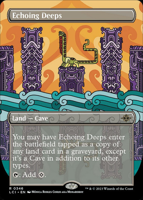 Echoing Deeps - Lost Caverns of Ixalan: Borderless