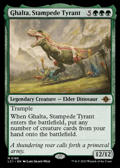 Ghalta, Stampede Tyrant - Lost Caverns of Ixalan