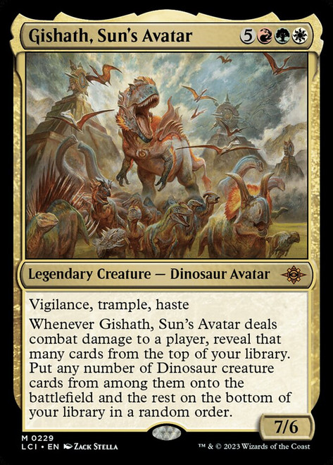 Gishath, Sun's Avatar - Lost Caverns of Ixalan