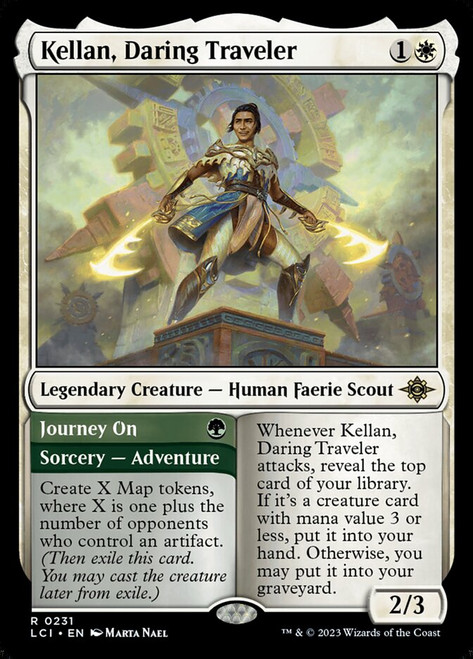 Kellan, Daring Traveler - Lost Caverns of Ixalan