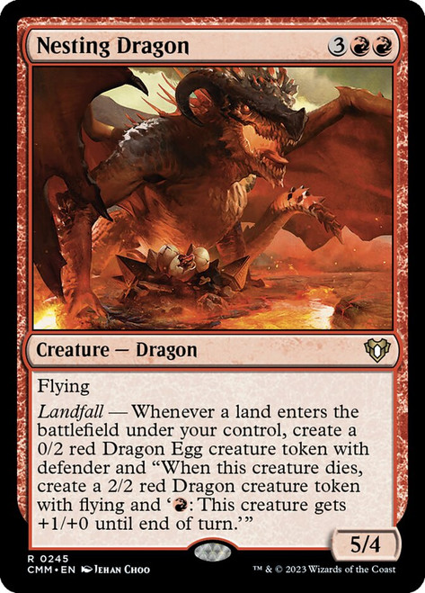 Nesting Dragon - Commander Masters [F]