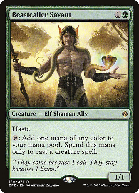 Beastcaller Savant - Battle for Zendikar